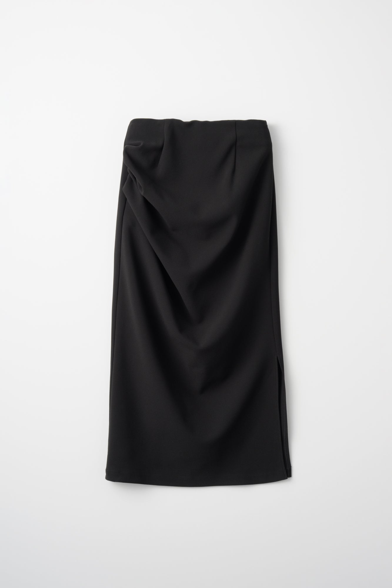 Drape Slit Skirt