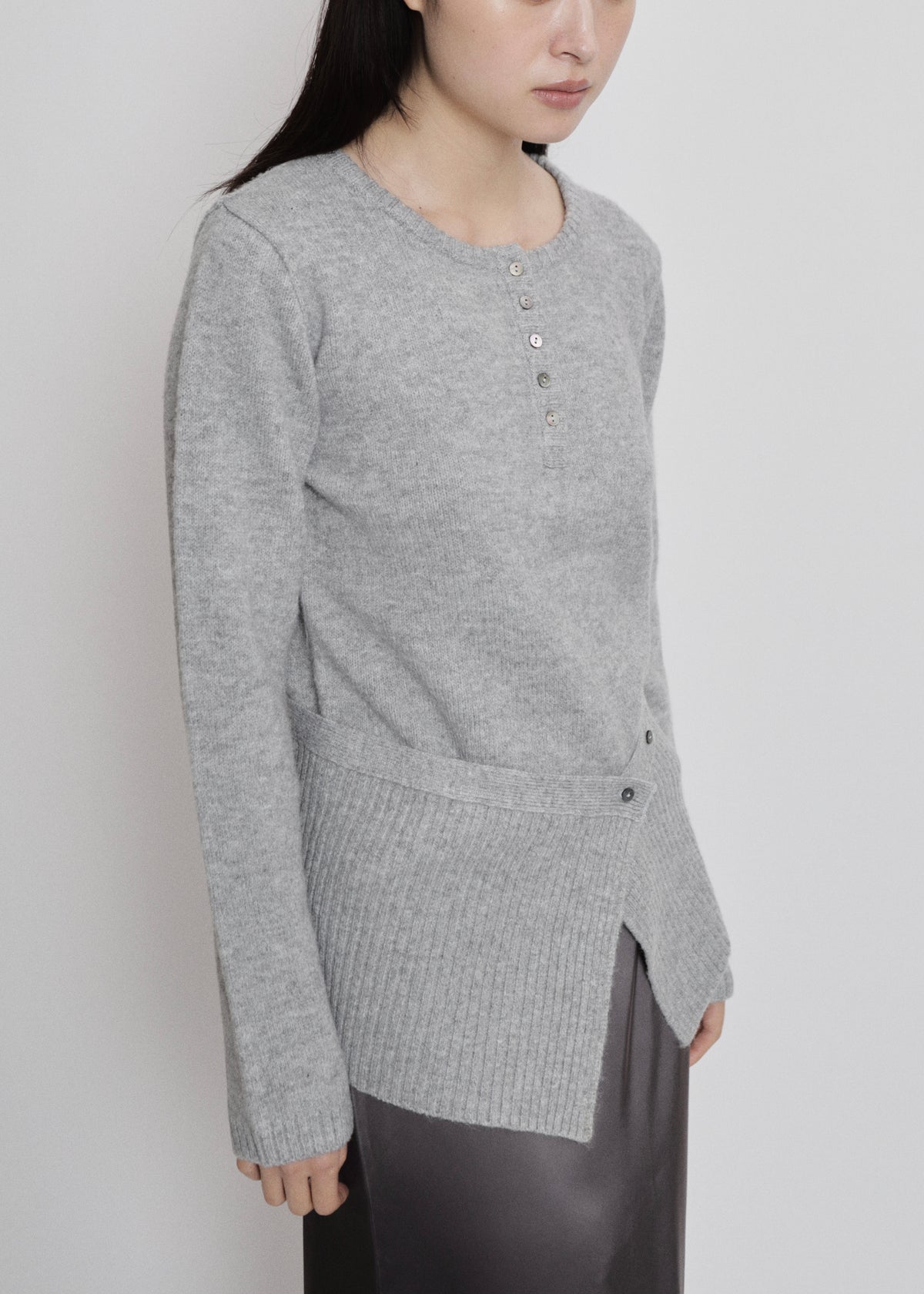 【先行】Waist-Wrap Knit Cardigan ※10月中旬より順次配送