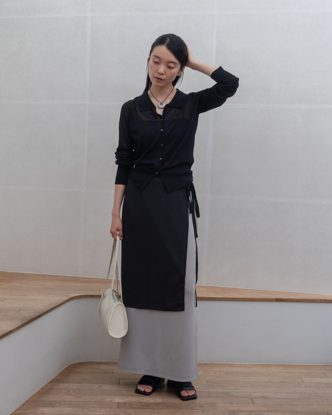スカート Muori Tie Wrap Layer Skirt Tie Wrap Layer Skirt – newv | ヌーヴ