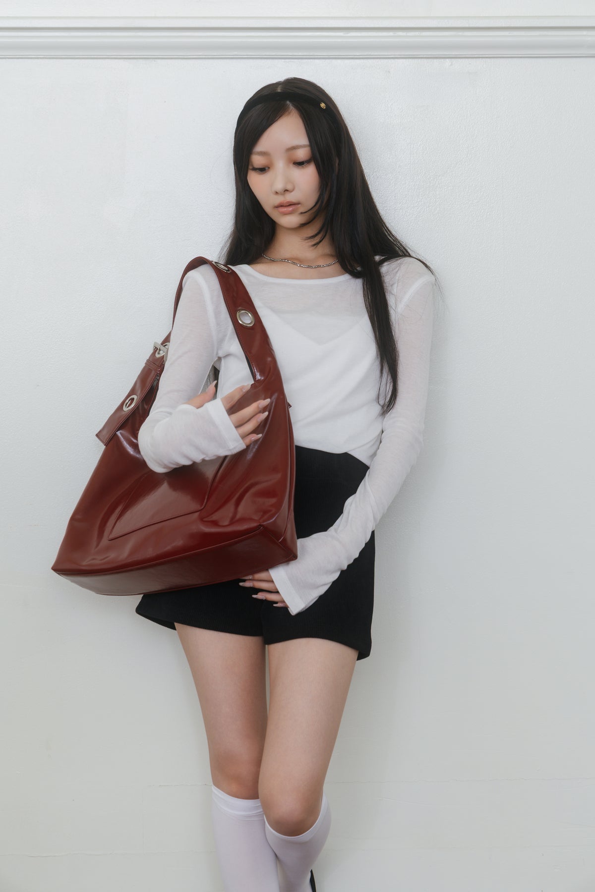 【coming soon】Ribbon Shoulder Bag ※11月上旬配送予定