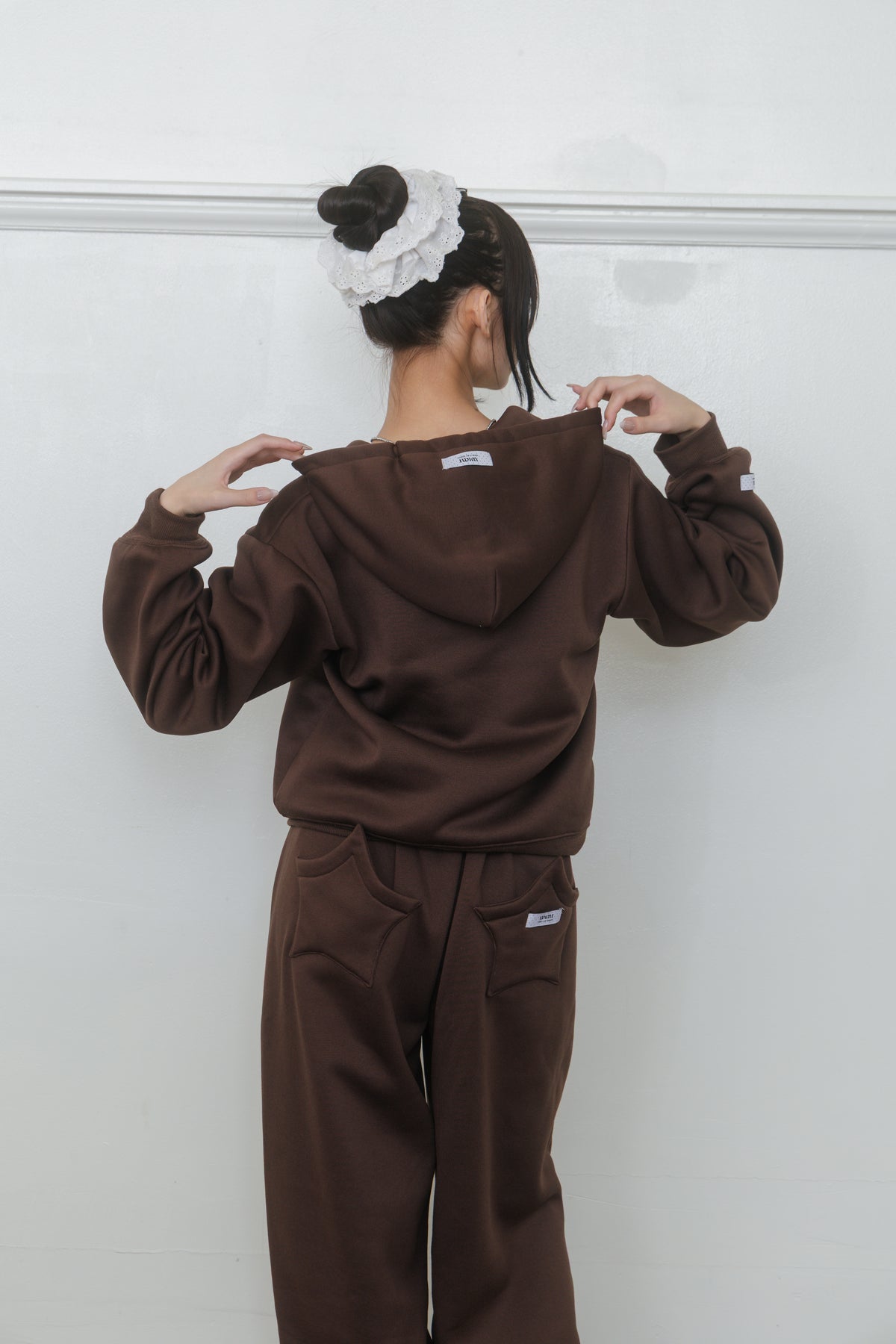 【先行】Check Star Double Zip Hoodie ※10月中旬配送予定