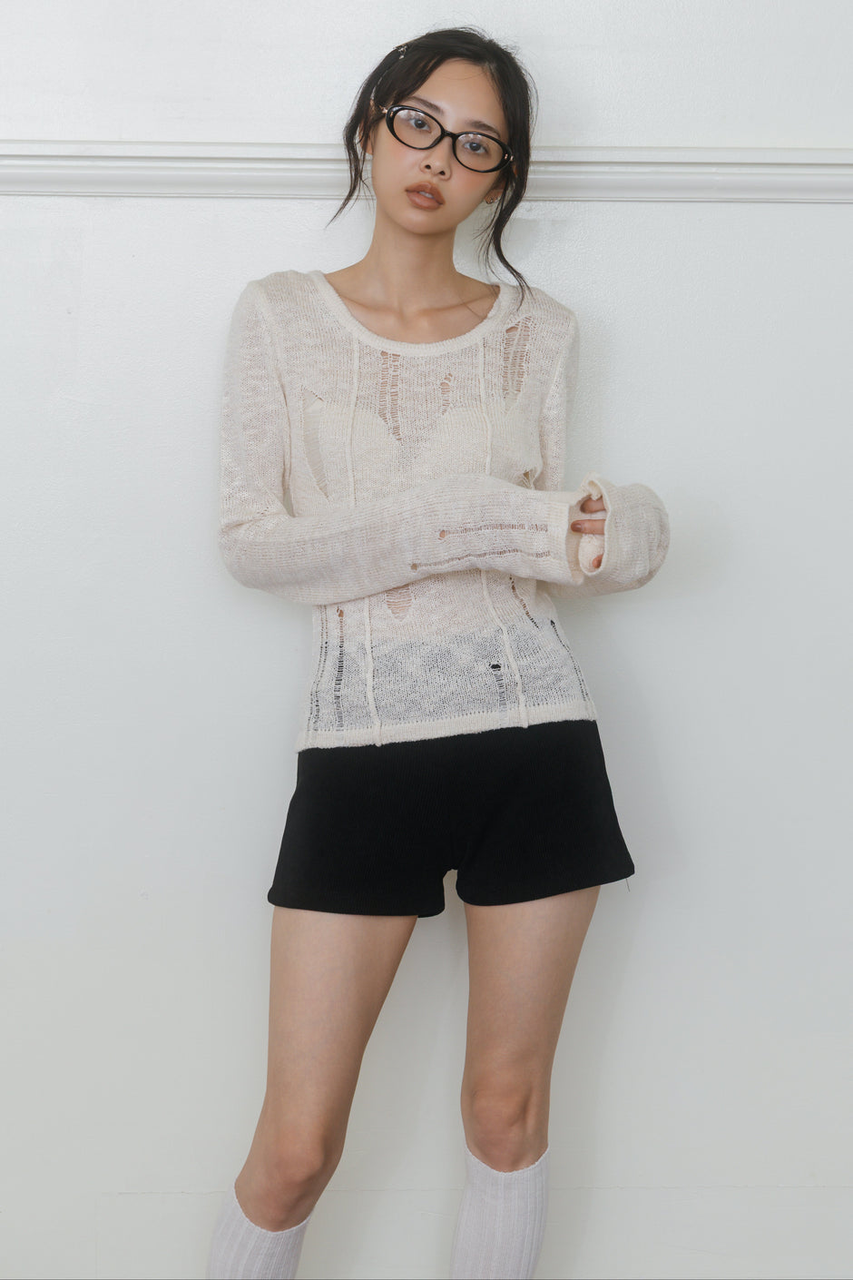 Crush Detail Tight Knit