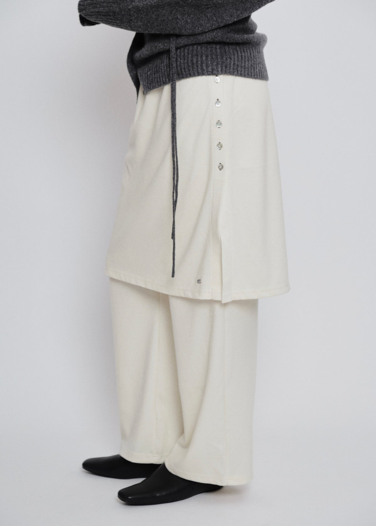 【先行】Wrap-Skirt Pants ※10月中旬より順次配送