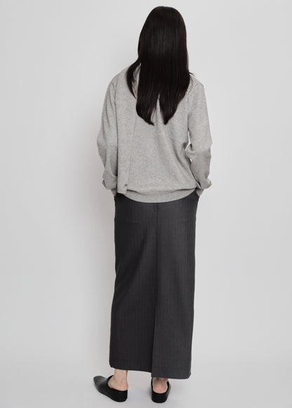 【先行】Herringbone Maxi Skirt ※10月中旬より順次配送