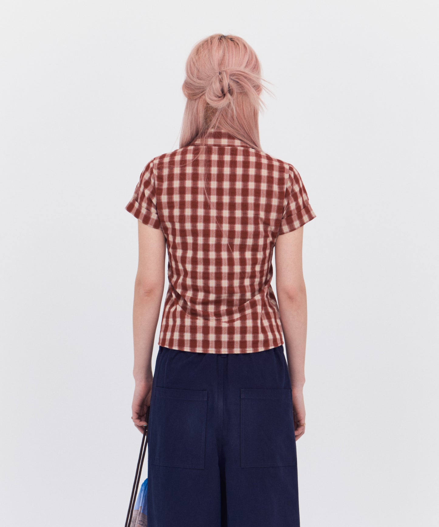 Check Shortsreeved Shirt【先行予約】