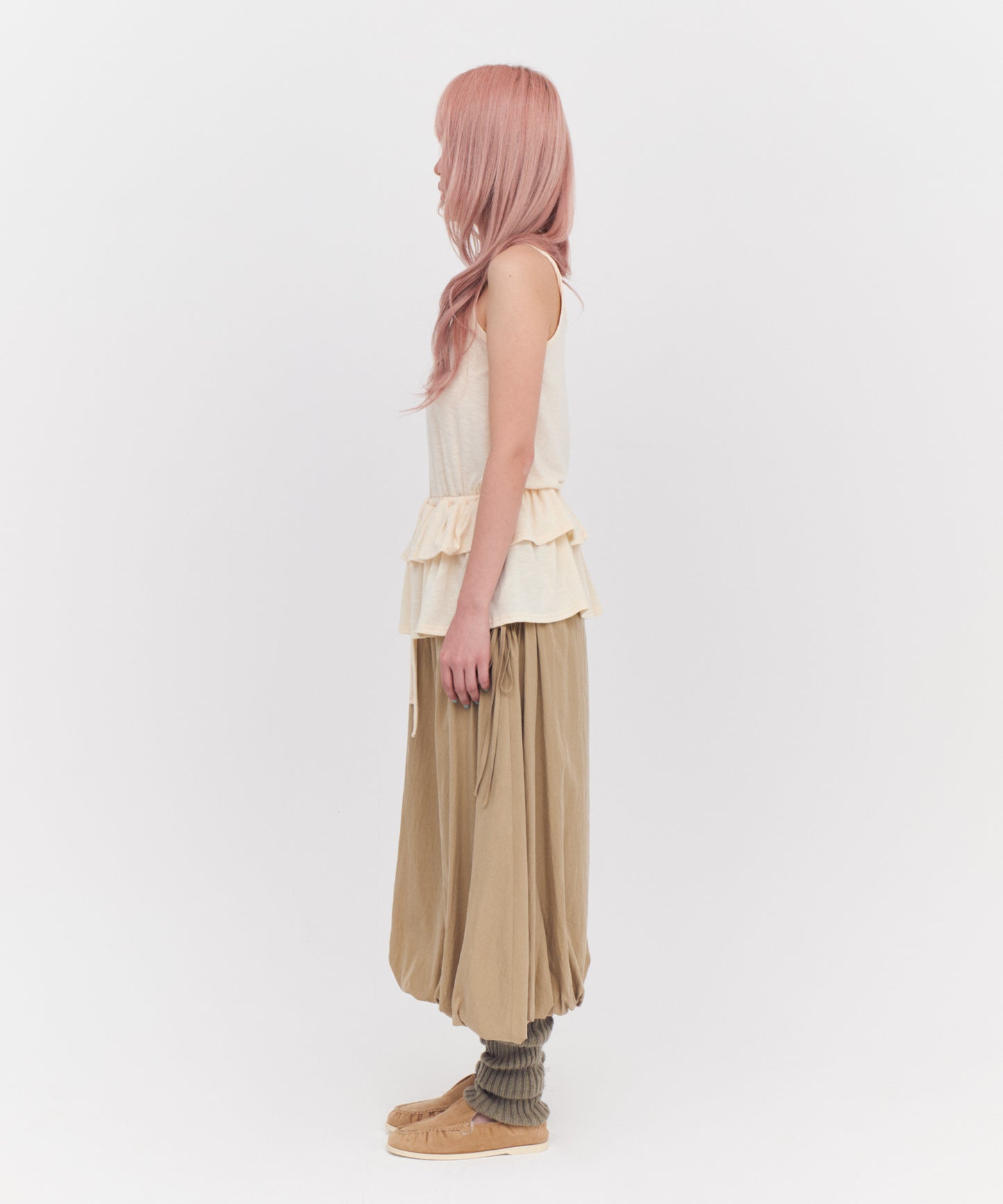 Drawstring Cargo Skirts