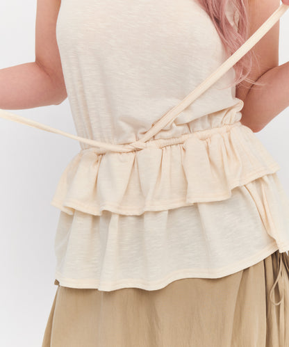 Frilled Cami Onepiece【先行予約】