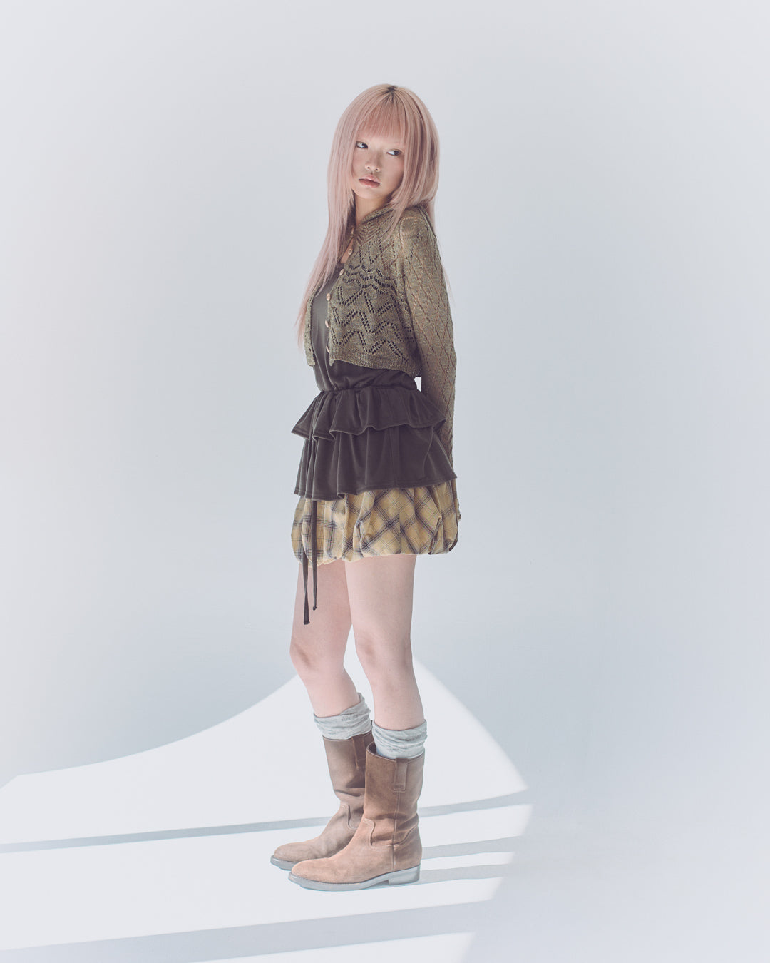 Crochet Hooded Cardigan【先行予約】