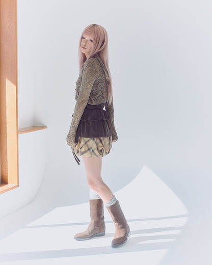 Crochet Hooded Cardigan【先行予約】