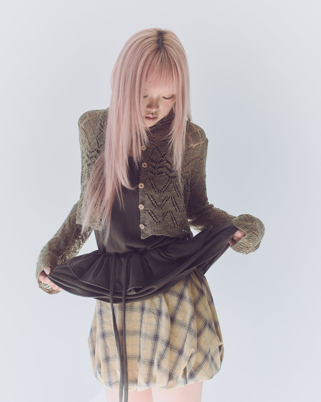 Crochet Hooded Cardigan【先行予約】