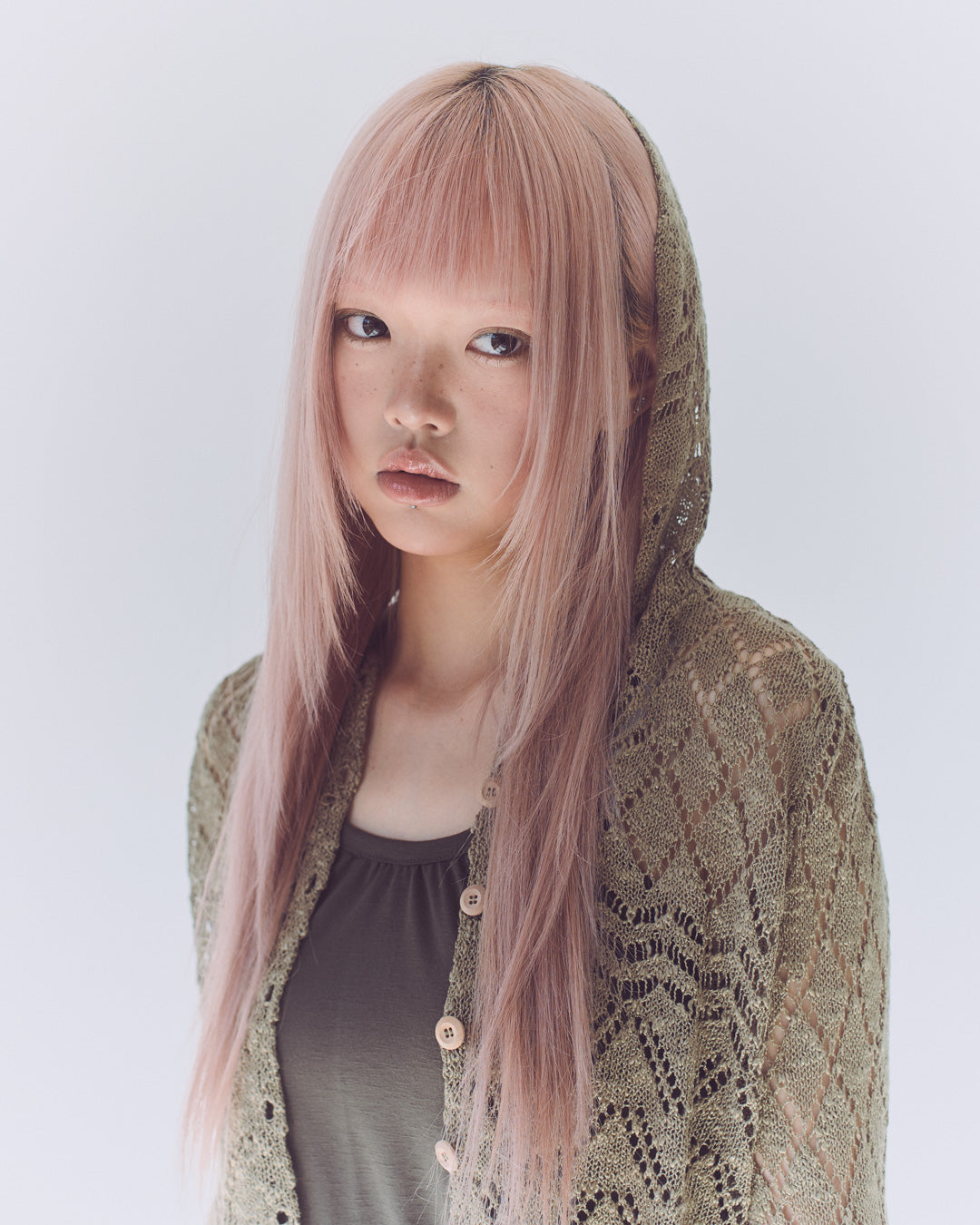 Crochet Hooded Cardigan【先行予約】