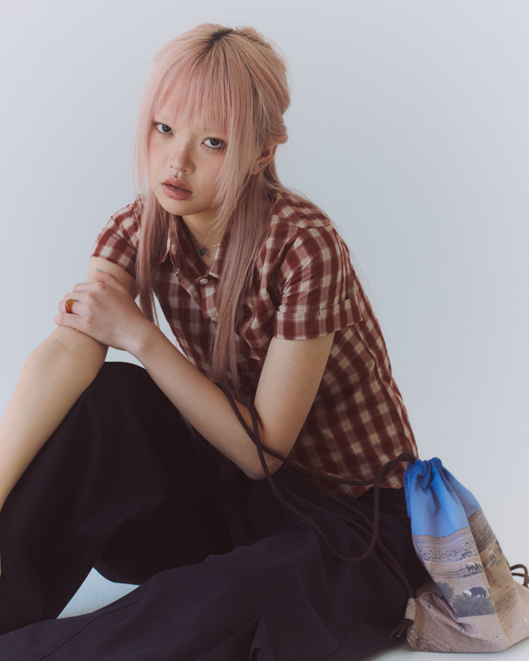 Check Shortsreeved Shirt【先行予約】