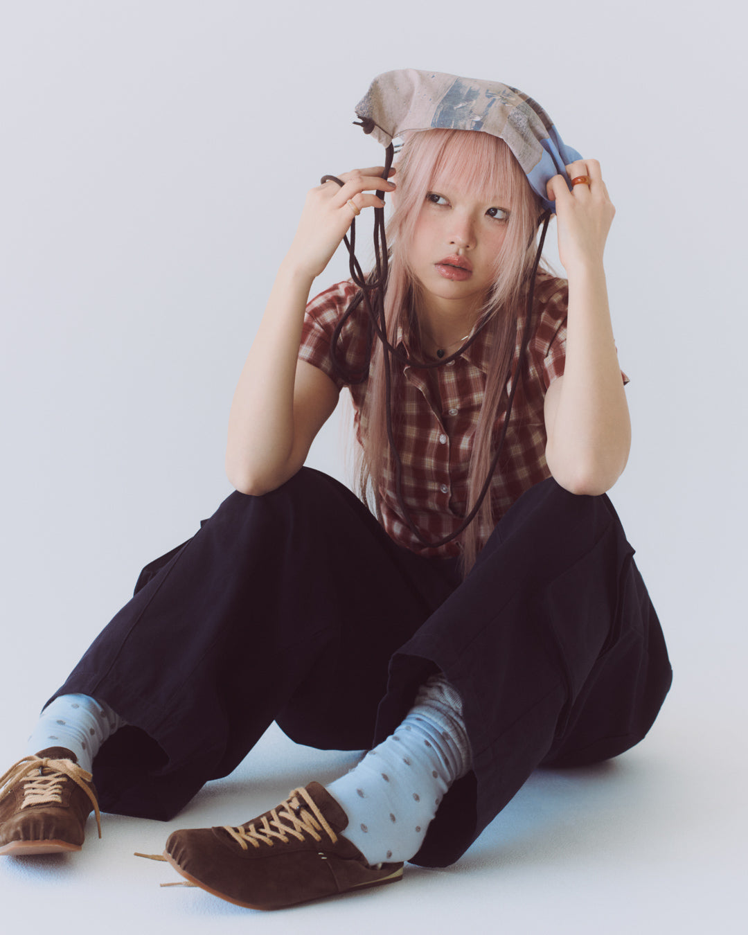 Check Shortsreeved Shirt【先行予約】