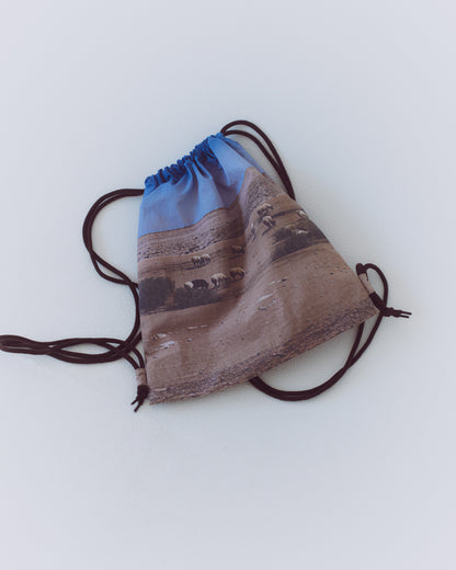 Sheep Print knapsack