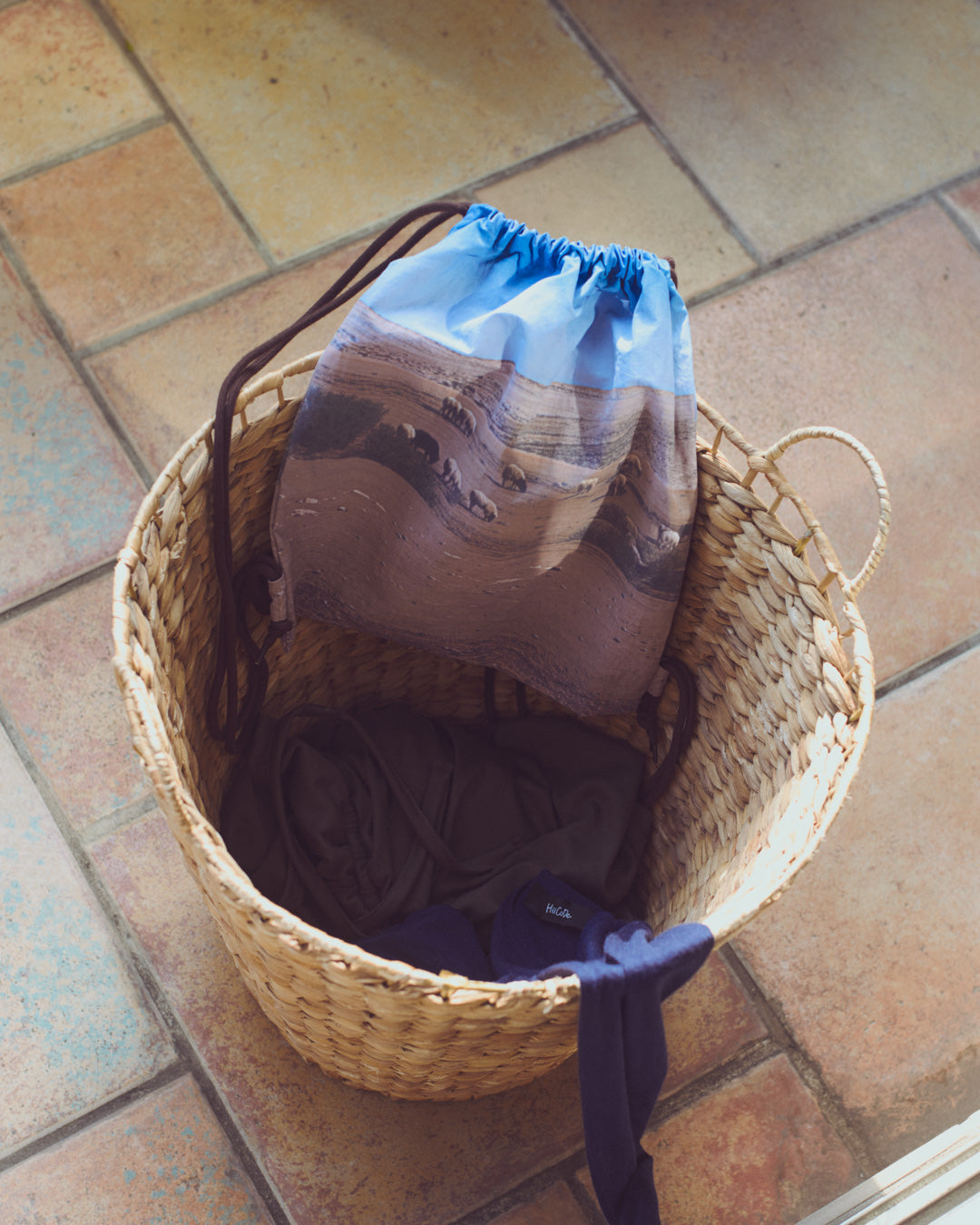 Sheep Print knapsack