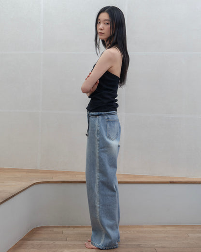Loose Fade Denim with Strap（7/10 21:00-）