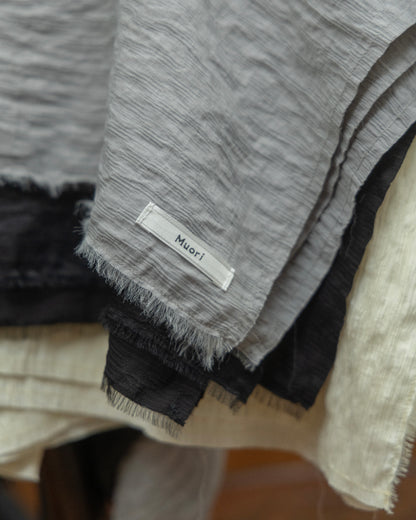 Rippled Fringed Scarf（7/3 21:00-）