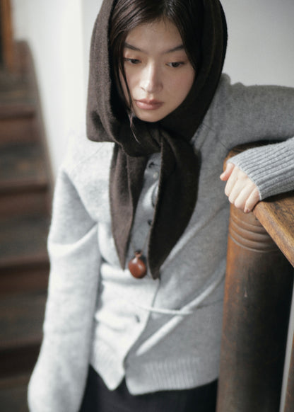 【先行】Triangle Knit Scarf ※10月中旬より順次配送