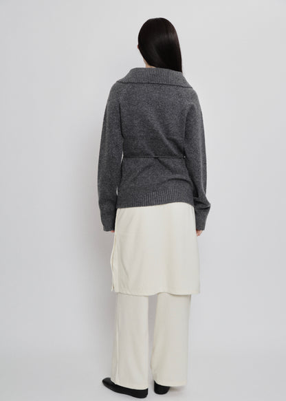 【先行】Wrap-Skirt Pants ※10月中旬より順次配送