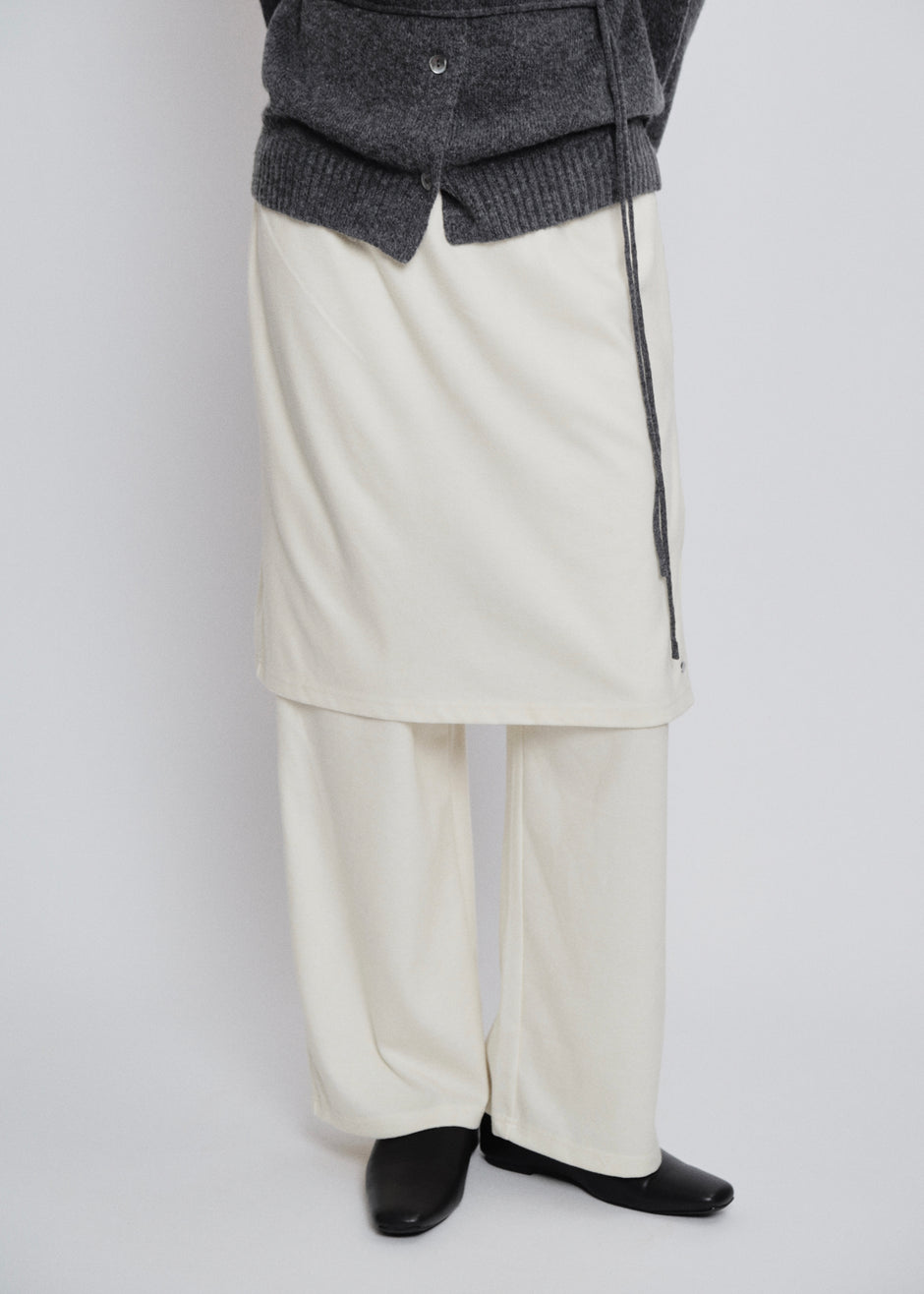 【先行】Wrap-Skirt Pants ※10月中旬より順次配送
