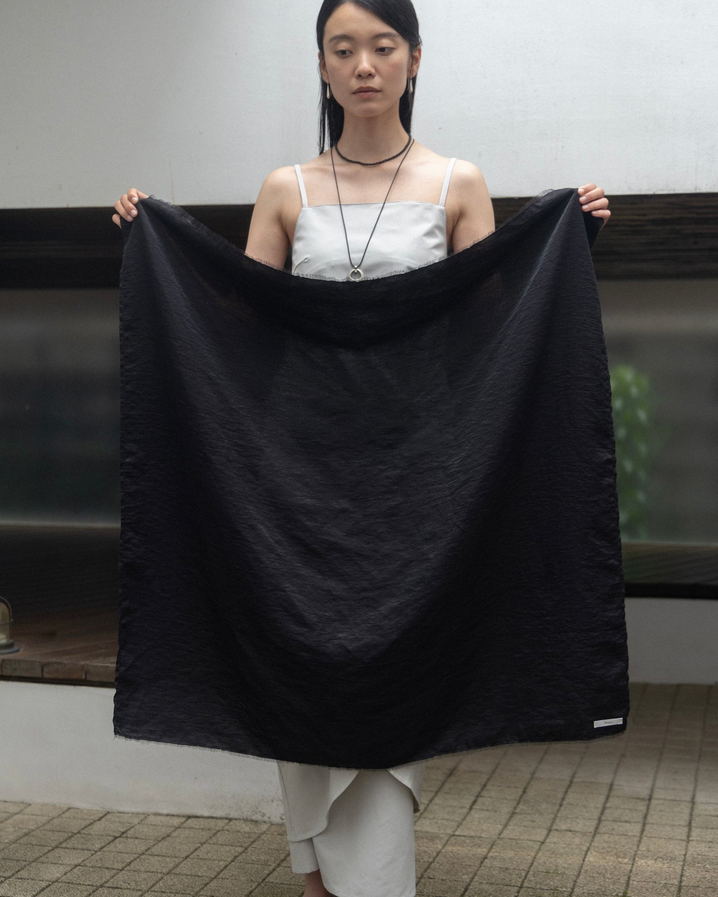 Rippled Fringed Scarf（7/3 21:00-）