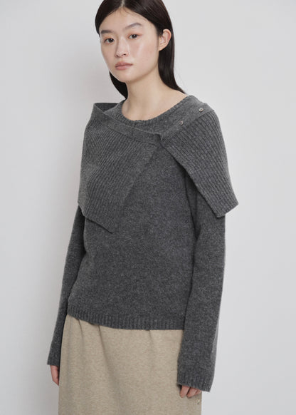 【先行】Waist-Wrap Knit Cardigan ※10月中旬より順次配送