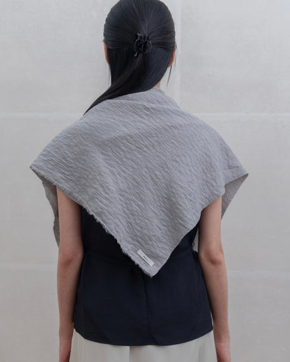 Rippled Fringed Scarf（7/3 21:00-）