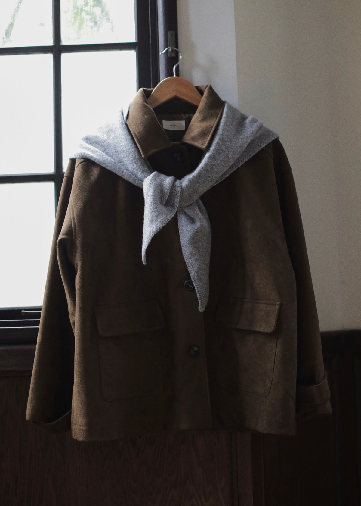 【先行】Triangle Knit Scarf ※10月中旬より順次配送
