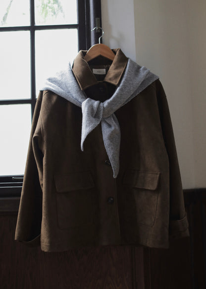 【先行】Triangle Knit Scarf ※10月中旬より順次配送