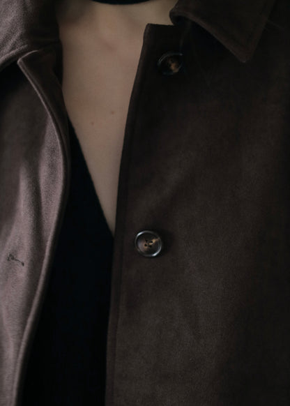 【先行】Faux Suede Oversized Blouson ※10月中旬より順次配送