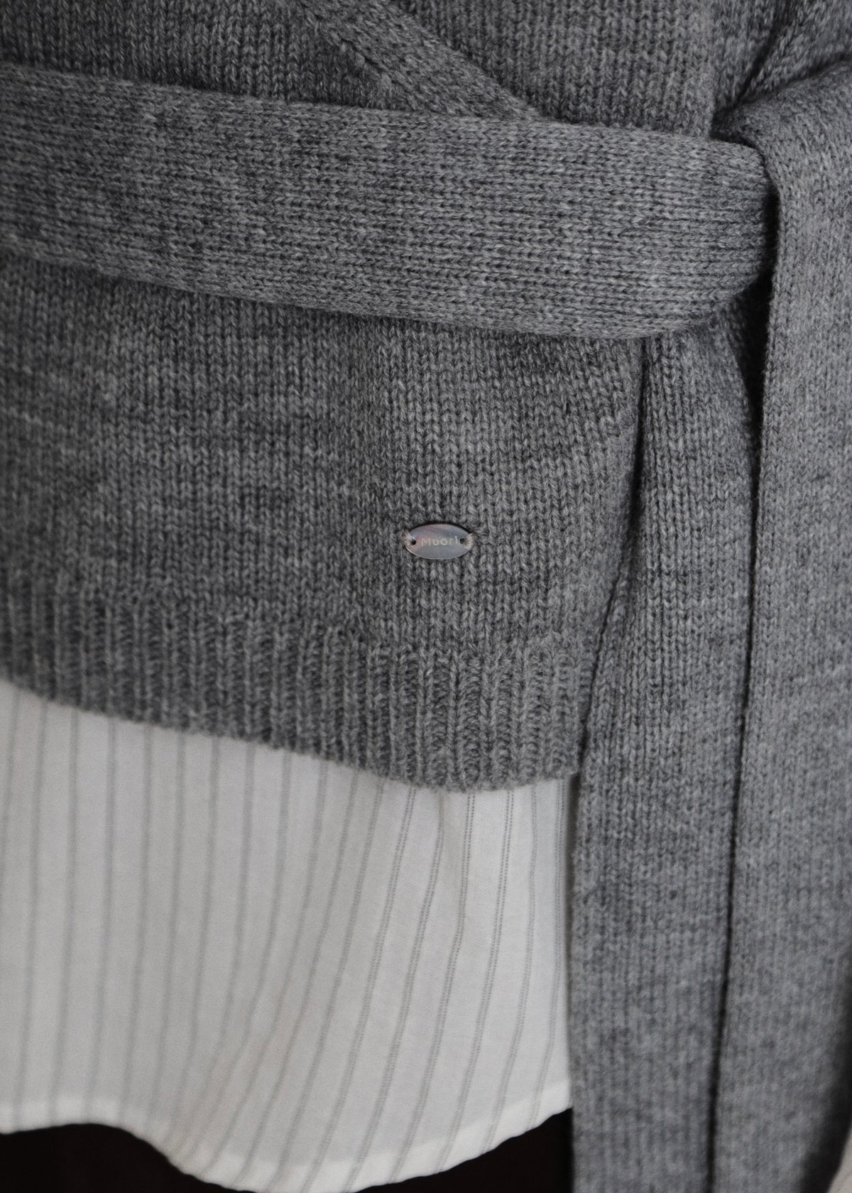 【先行】Obi-Wrap Knit Vest ※10月中旬より順次配送