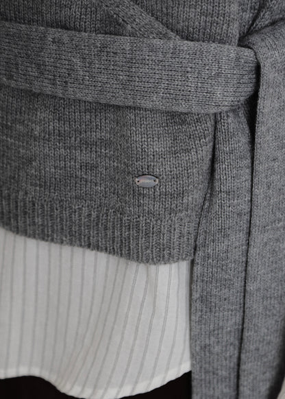 【先行】Obi-Wrap Knit Vest ※10月中旬より順次配送