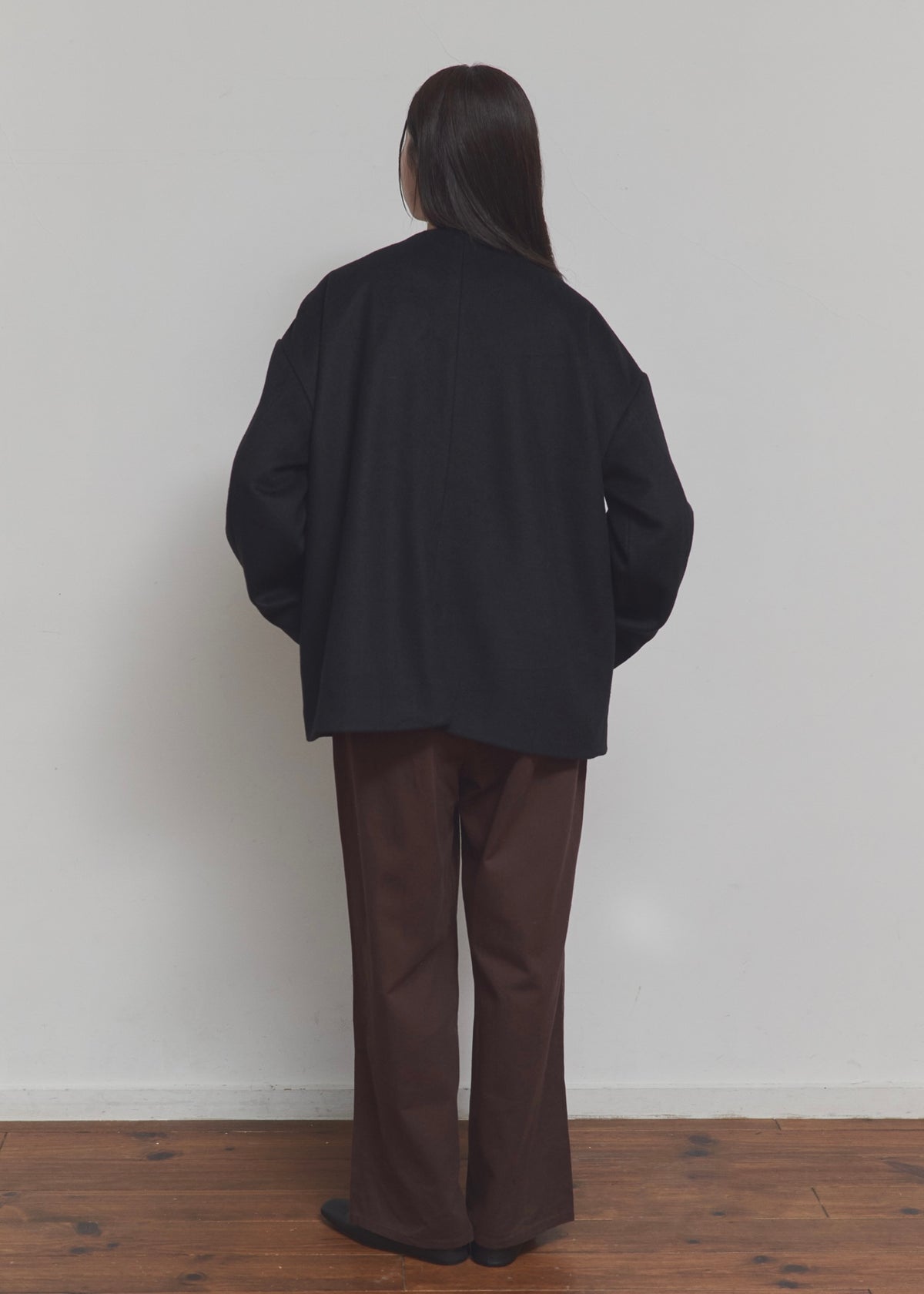 【先行】Layered Cape Coat ※10月中旬より順次配送