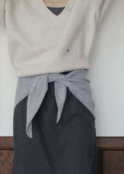 【先行】Triangle Knit Scarf ※10月中旬より順次配送
