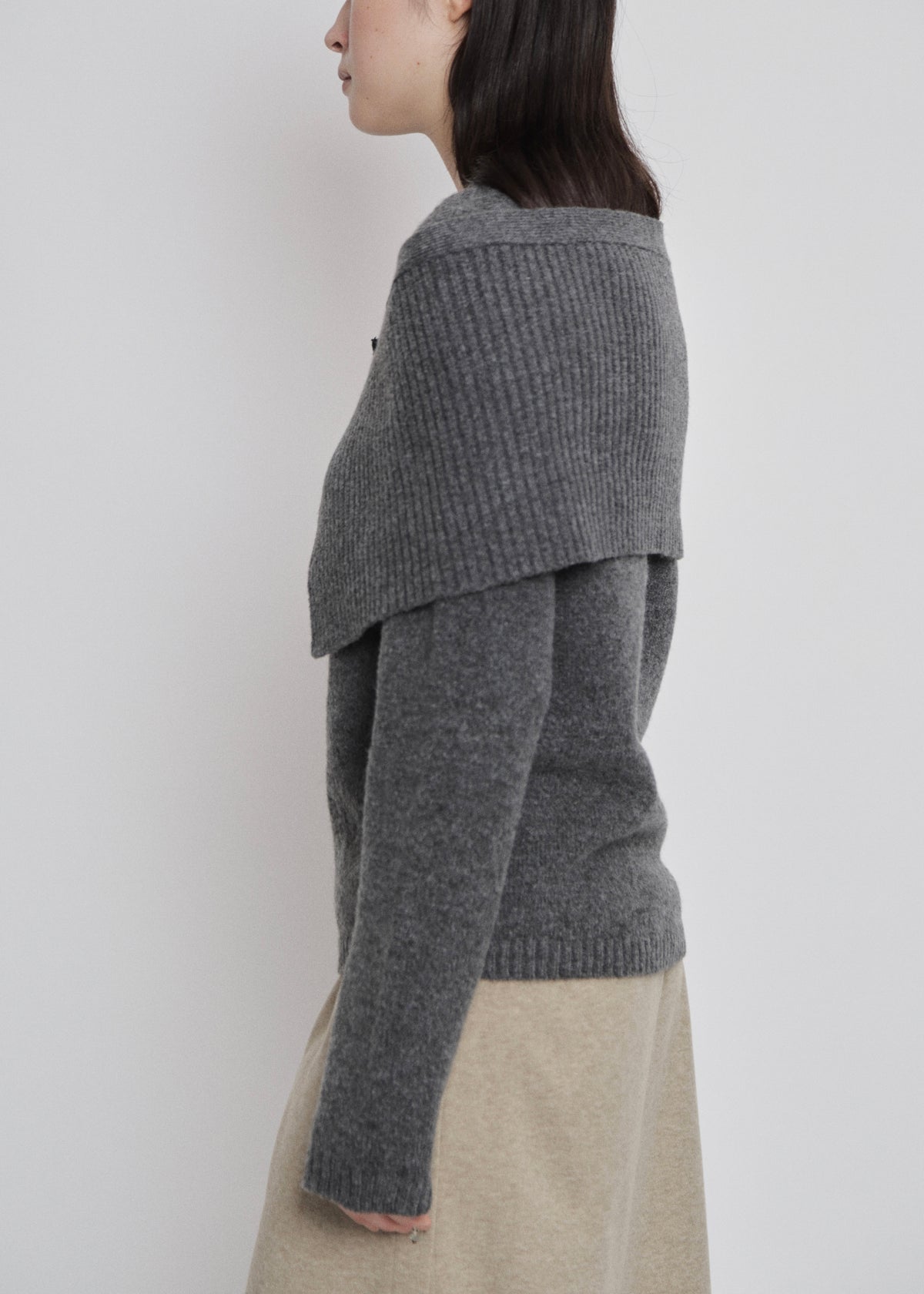 【先行】Waist-Wrap Knit Cardigan ※10月中旬より順次配送