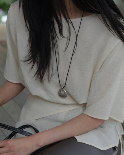 Obi-Wrap Sheer Top（6/26 21:00-）