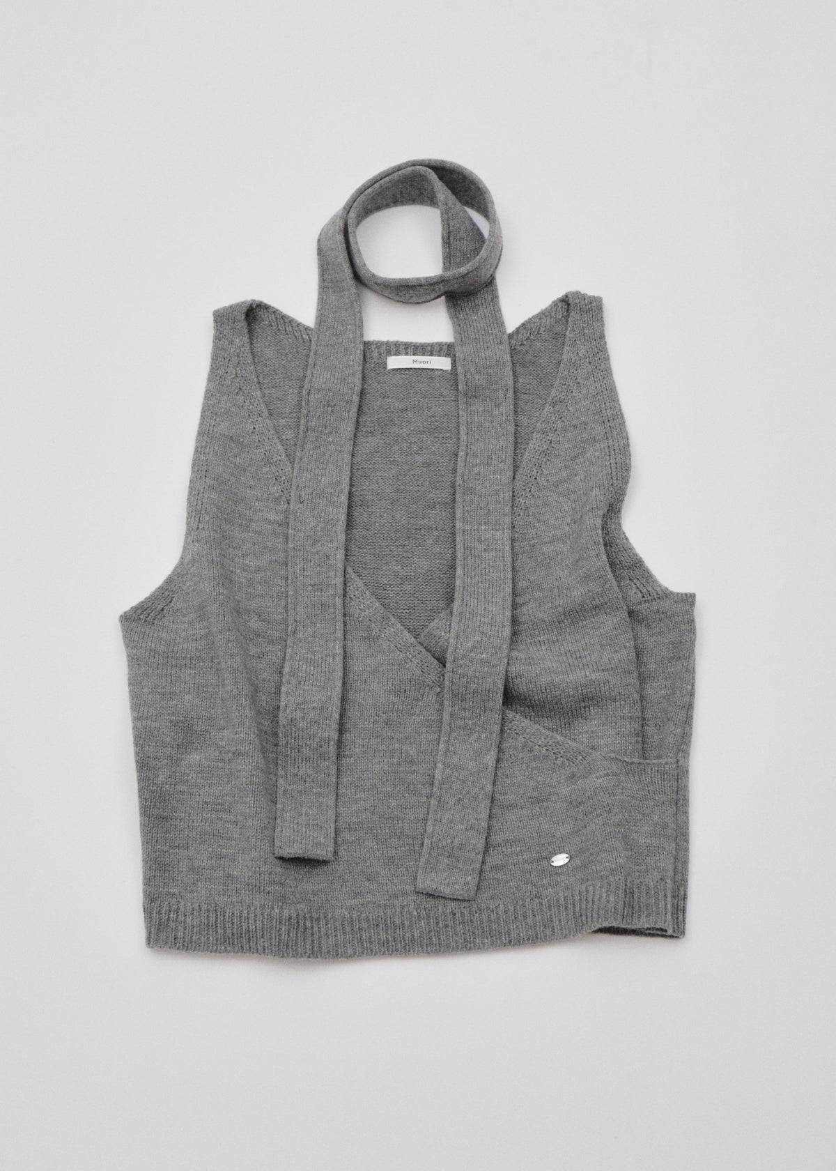 【先行】Obi-Wrap Knit Vest ※10月中旬より順次配送