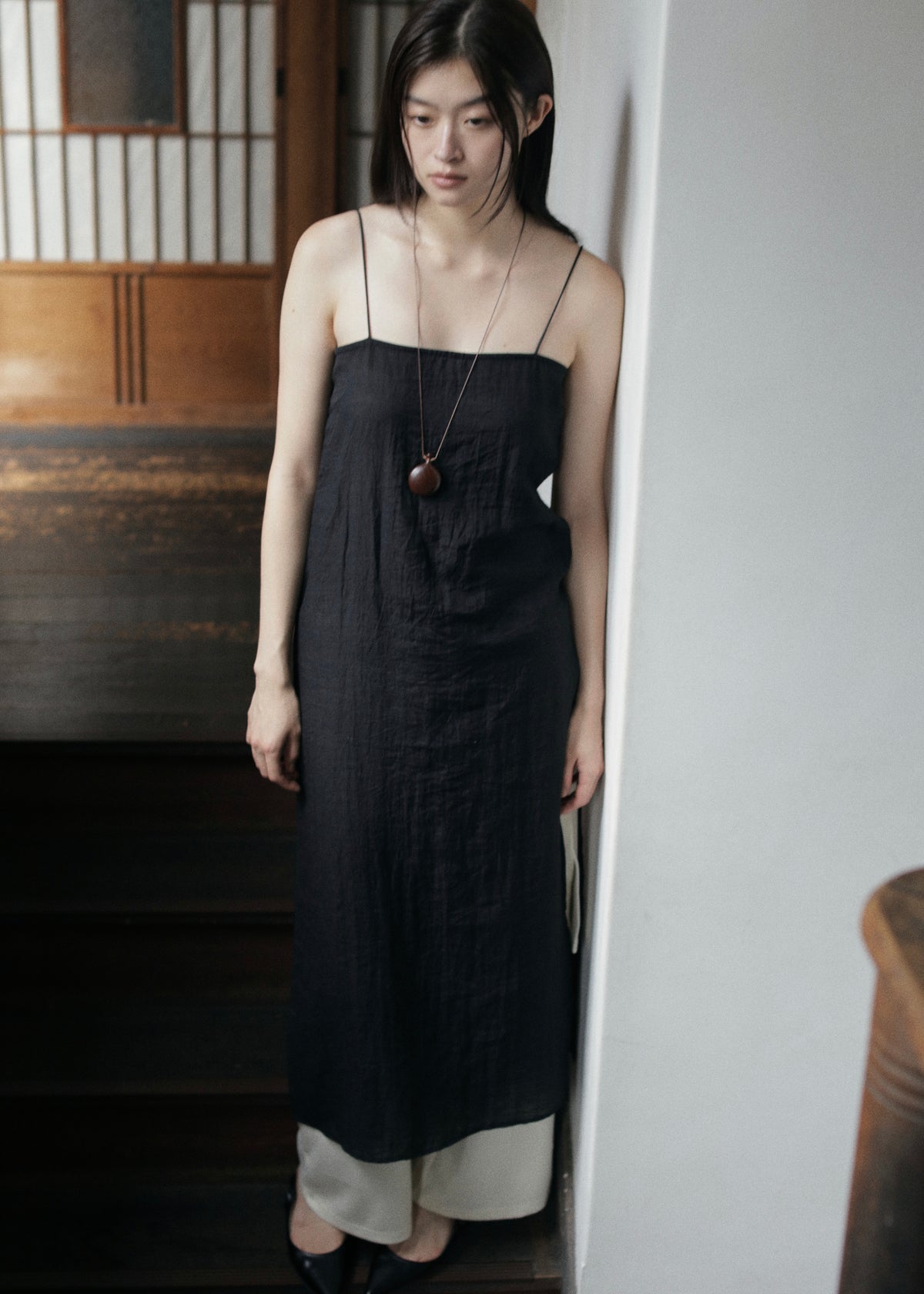 【先行】Sheer Cami Dress ※10月中旬より順次配送