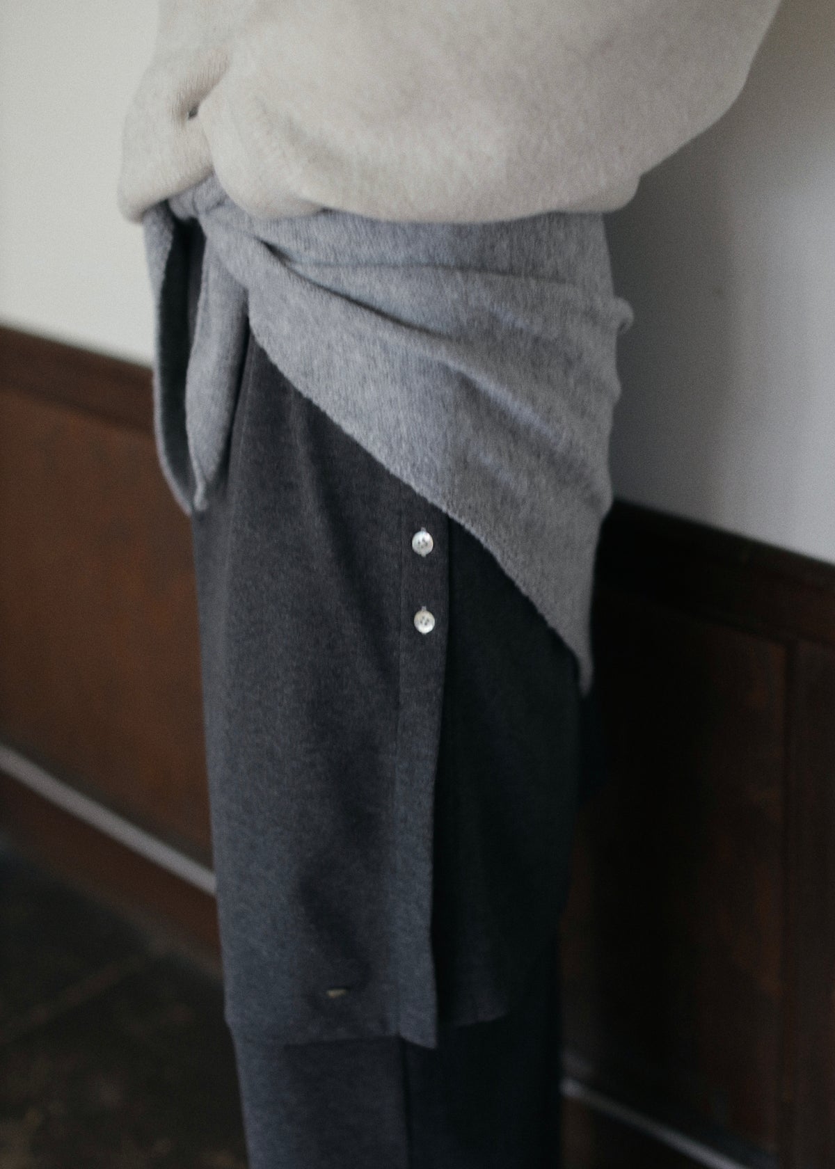 【先行】Triangle Knit Scarf ※10月中旬より順次配送