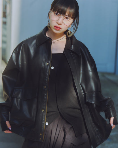 Oversized Mode Blouson