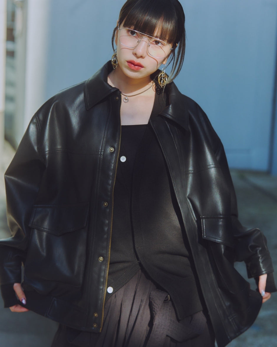 Oversized Mode Blouson