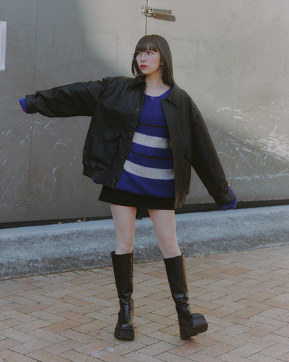 Oversized Mode Blouson