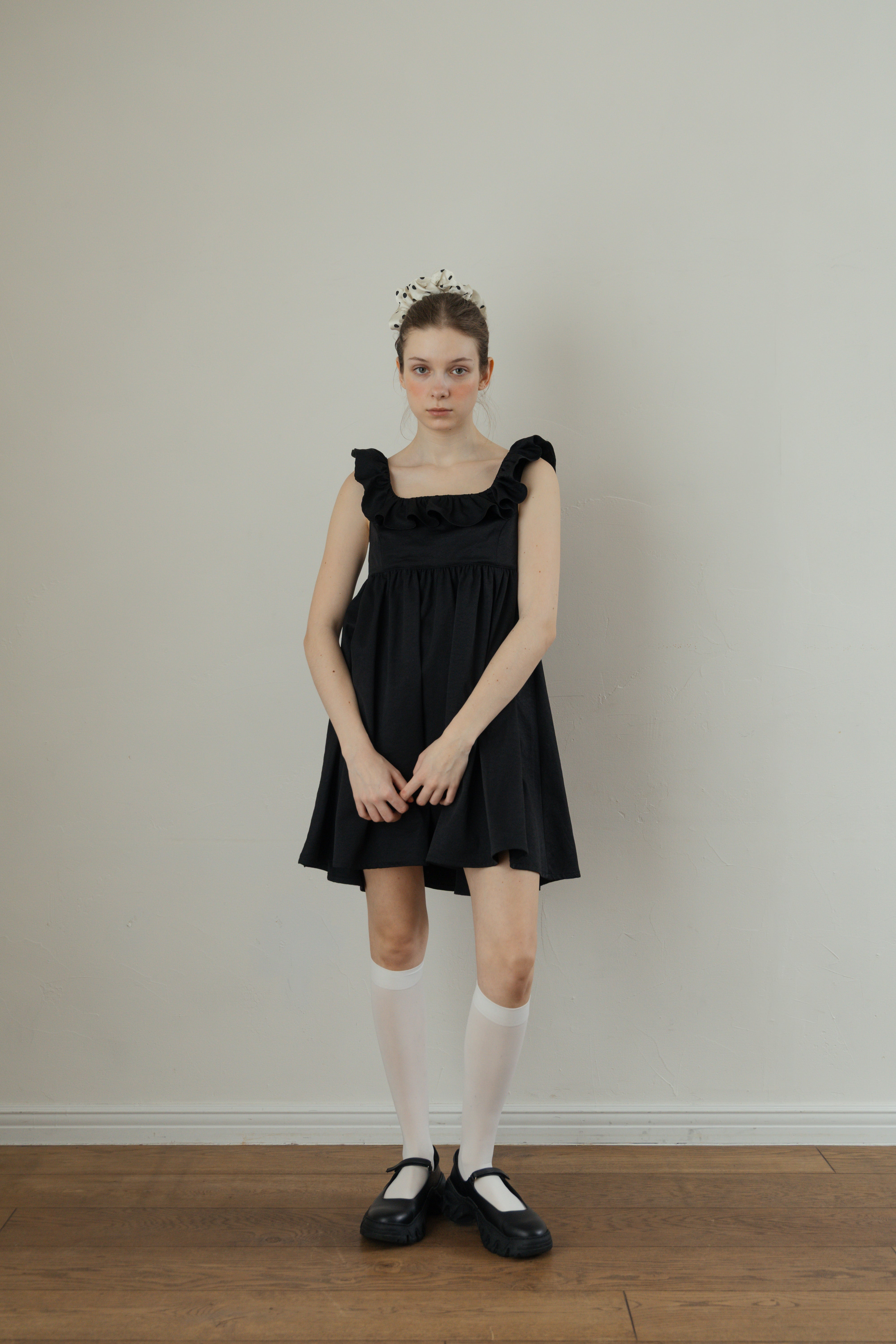 BOLUNE レイヤードフリルチュニック Frill Layered Tunic – newv | ヌーヴ