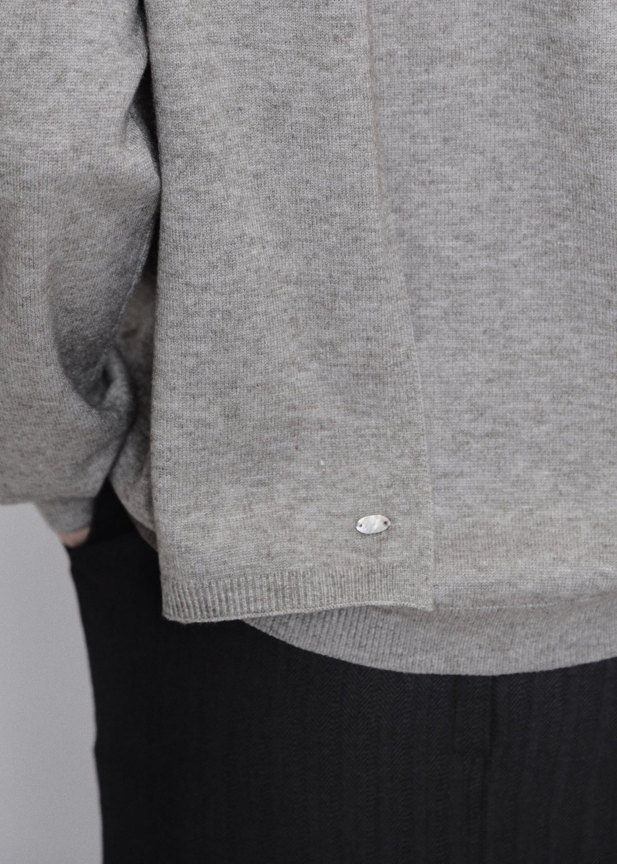 【先行】Wrap Knit Cardigan with Scarf ※10月中旬より順次配送