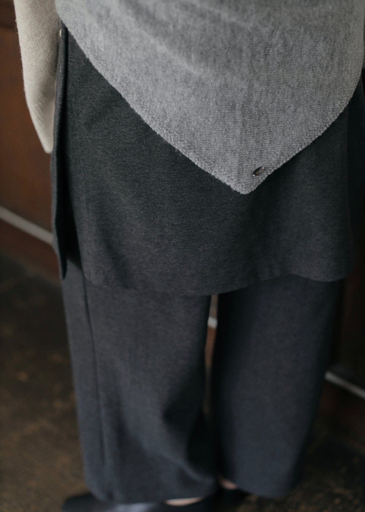 【先行】Triangle Knit Scarf ※10月中旬より順次配送