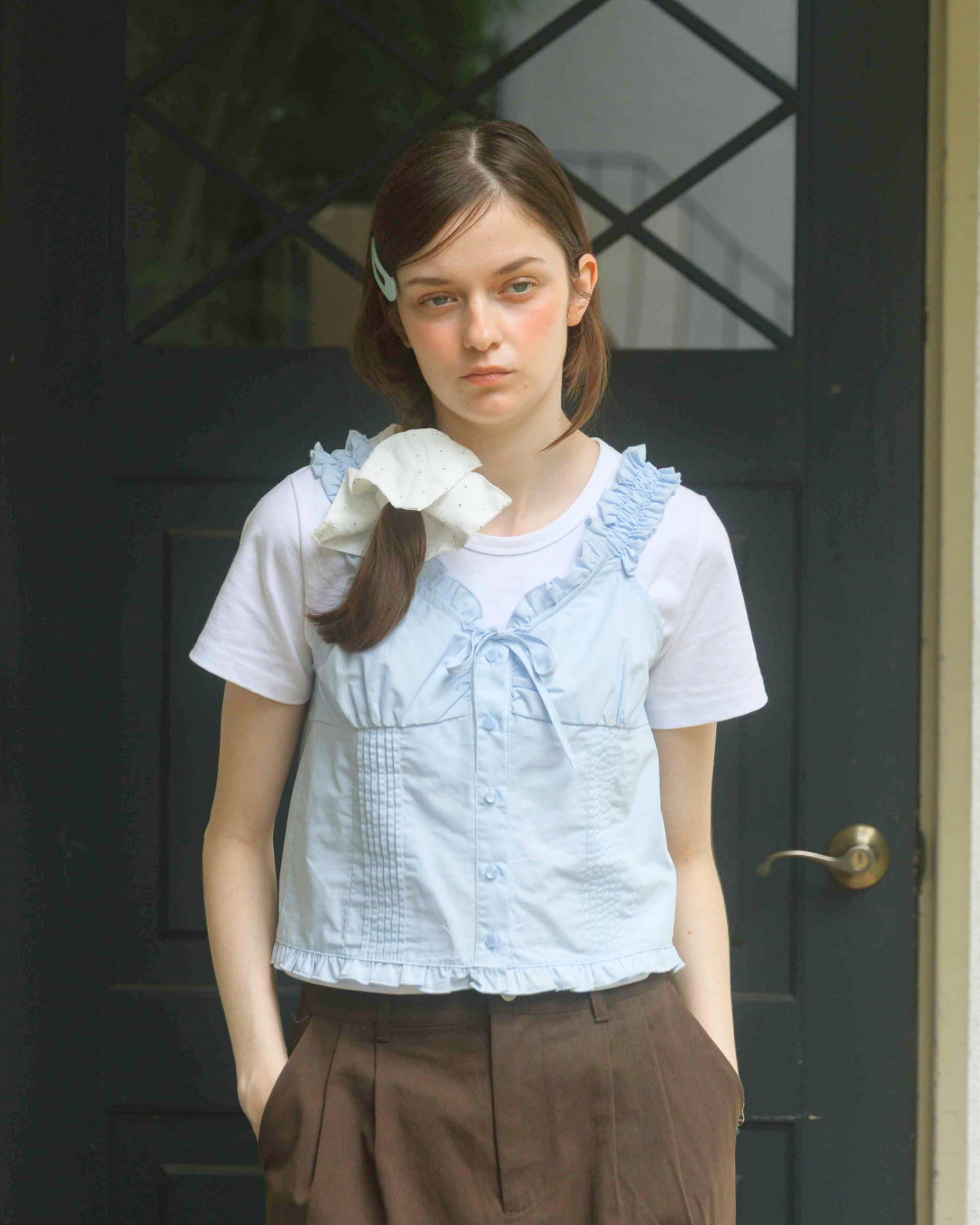 Soft Frill Bustier