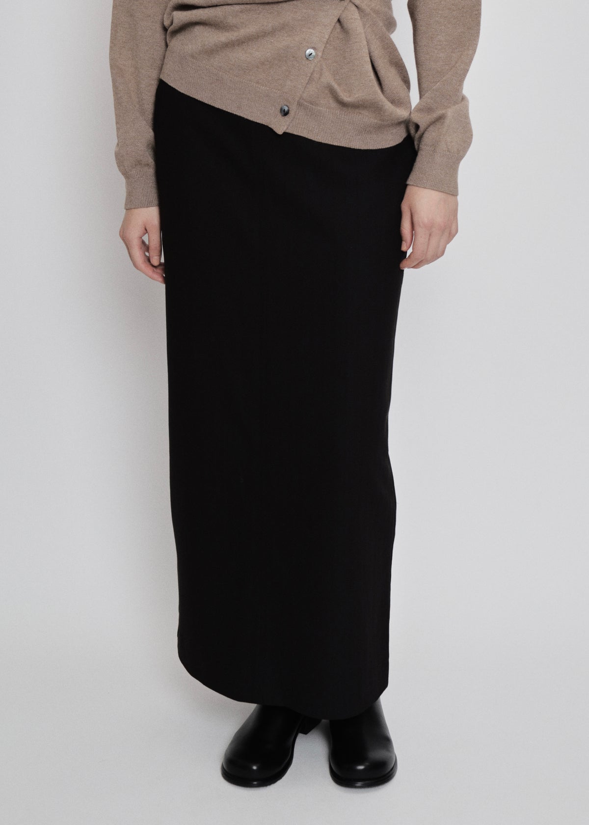 【先行】Herringbone Maxi Skirt ※10月中旬より順次配送