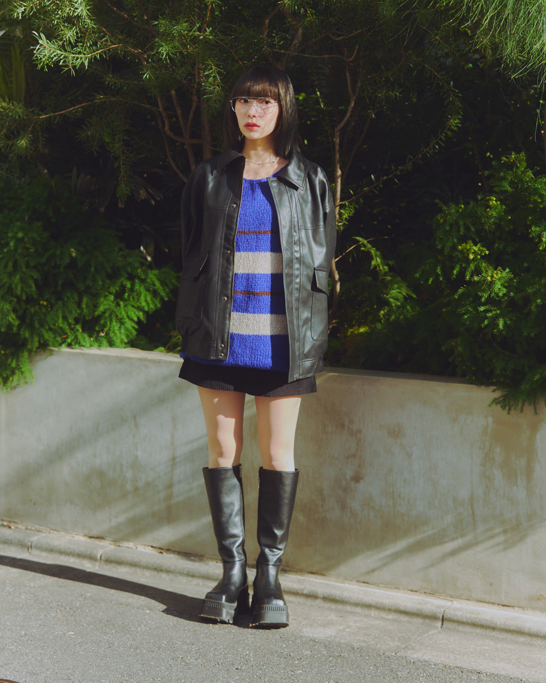 Big Silhouette Pullover Knit