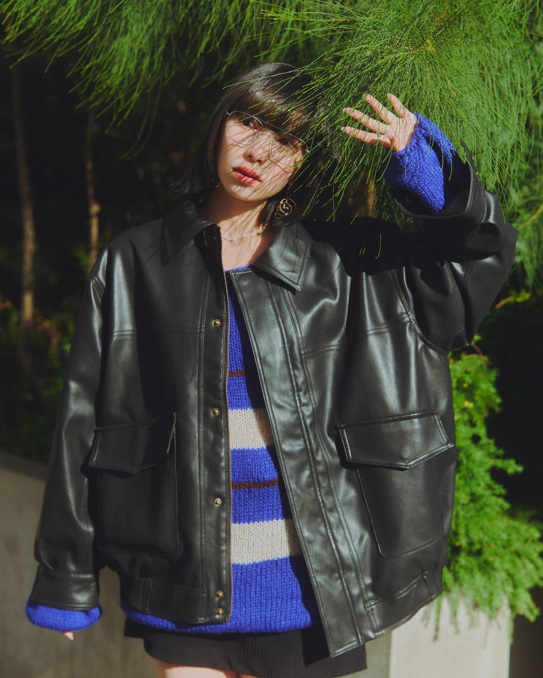 Big Silhouette Pullover Knit