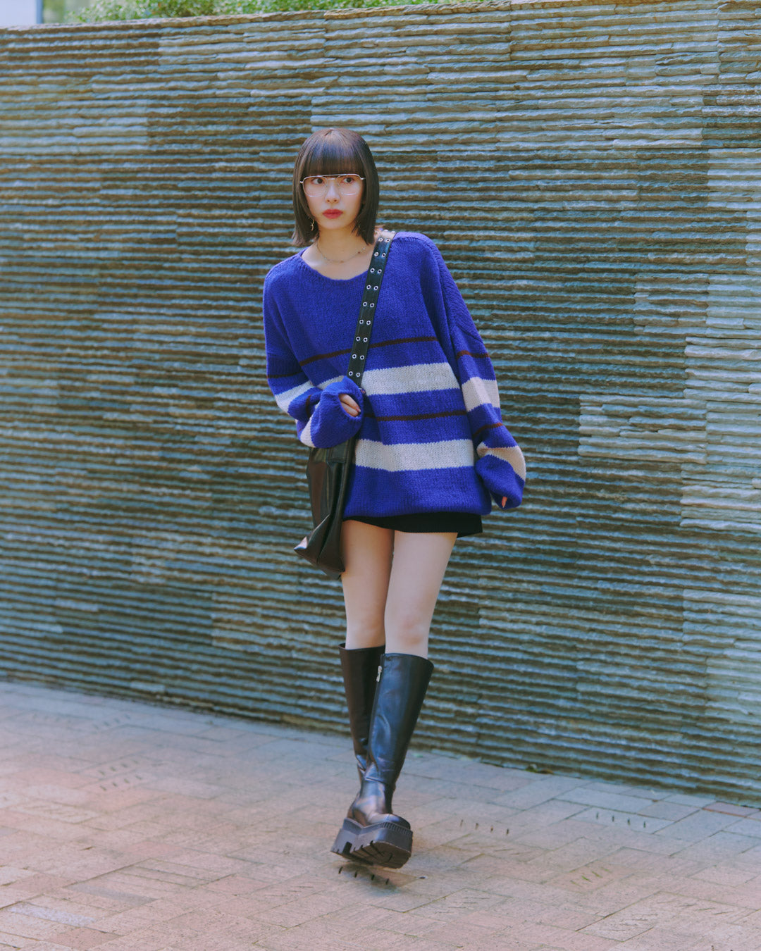 Big Silhouette Pullover Knit